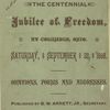 The Centennial Jubilee of Freedom at Columbus, Ohio