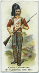 Highlander, 72nd, 1851.