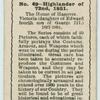 Highlander, 72nd, 1851.