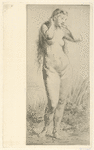 Jeune femme au bain.