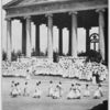 The school children of Guatemala hold annual festivals at the temples of Minerva, which were erected in many towns of the country by the former dictator, Cabrera, and devoted to the cause of education.