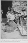 The Guatemalan women are particularly adept at handicraft such as weaving the cloth for their bright-coloured garments and making the fibre of the maguey hemp into ropes and hammocks.
