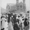 Before the market of Port-au-Prince rises the national cathedral, the building of which was attended by so much graft that out of the funds appropriated for it the contractors were able to construct also the best hotel in the city.
