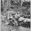 Of furniture the average Porto Rican country home has little, and of modern conveniences none. The nearest stream serves as a laundry, with the stones doing duty as washboards.