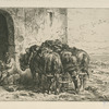 Chevaux de halage.