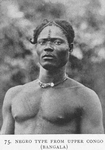 Negro type from Upper Congo [Bangala].