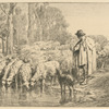 [L'abreuvoir aux moutons.]