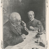 Un entretien de ton assez sec : a Franco-German 'Conversation'; M. Jules Cambon, ambassador of France and Herr Von Kiderlen-Waechter, the German Foreign secretary, discussing the extraordinary situation brought about by the Agadir incident.