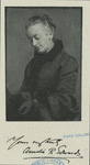 Yours [faithfully?] Amelia B. Edwards [signature]