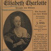Elizabeth Charlotte, duchess of Orléans.