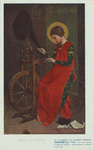 Saint Elizabeth of Hungary.