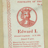 Edward I, king of England.