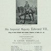 Edward VII, king of Great Britain.