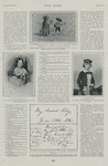 Clockwise from top: Fancy portraits of King Eward VII, and the late empress Frederick of Germany as Gotha peasants. King Edward VII. A letter from Queen Victoria to the Empress Frederick of Germany. The Princess Royal.