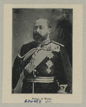 Edward VII, king of Great Britain.