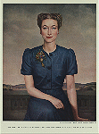 Her grace, the duchess of Windsor. Portrait commissioned by H.R.H. the duke of Windsor.