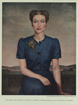 Her grace, the duchess of Windsor. Portrait commissioned by H.R.H. the duke of Windsor.