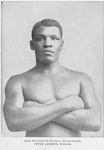 Fine specimen of physical development, Peter Jackson, athlete.