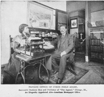 Private office of Cyrus Field Adams, successful business man and publisher of "The Appeal," Chicago, Ill., an elegantly appointed Afro-American Newspaper office.