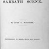 A Sabbath scene