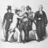 White men gagging female slave