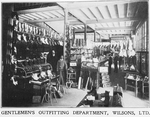 Gentlemen's outfitting department, Wilsons, Ltd.; [Commercial Port-of-Spain.]