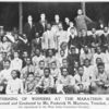 A gathering of the winners at the Marathon Sports; Organized and conducted by Mr. Frederick N. Martinez, Trinidad, 1908; [As reproduced in the West India Committee Circular.]