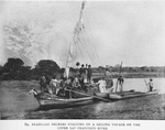 Brazilian Negroes starting on a sailing voyage on the Upper Saõ Francisco River.