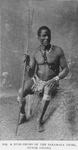 A Bush-Negro of the Saramaka tribe, Dutch Guiana