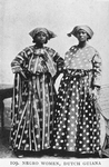 Negro women, Dutch Guiana.