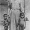 A Haitian peasant woman and her children.