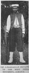 A Barbadian private of the West India Regiment, Jamaica.