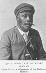 A good type of Negro seaman; Capt. B___, a shipmaster of the Bahamas Islands.