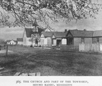 The church and part of township, Mound Bayou, Mississippi.