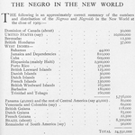 The Negro in the new world.