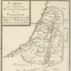 Carte des provinces ecclesiastiques de la Palestine