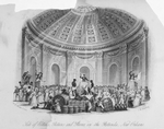 Sale of estates, pictures and slaves in the Rotunda, New Orleans.