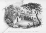 Residence and Tomb of Washington, Mount Vernon, on the Potomac.