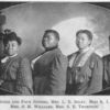 Eliza Suggs and four sisters, Mrs. L.E. Selby, Miss K.I. Suggs, Mrs. S.M. Williams, Mrs. S.E. Thompson