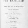 The kidnapped and the ransomed, title page