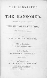 The kidnapped and the ransomed