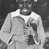 An African American boy; The lost pocketbook