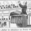 The author in attendance on public worship.