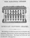 The Saratoga Street African Baptist Chapel