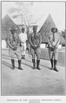 Officers of the Liberian Frontier Force, Bharzon.