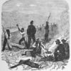 Chopping wood and cooking for the hospitals
