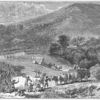 Enslaved people gathering sugarcane