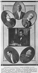 Presidents of National Negro Business League; 1. Booker T. Washington, President; 2. Chas. Banks, Mound bayou, Miss., 1st Vice-President; 3. Fred D. Patterson, Greenfield, O., 2d Vice-President, 4. S. G. Elbert, M.D., Wilmington, Del., 3d Vice-President; 5. Harry T. Pratt, Baltimore, Md., 4th Vice-President; 6. J.A. Lankford, Washington, D.C., 5th Vice-President.