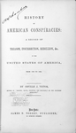 History of American conspiracies [title page]