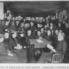 Night meeting in barracks at Fort Keogh